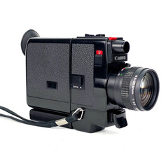 Canon 310XL Super 8, 8mm Movie Film Camera, Case, Lens Cover | TESTED & WORKING