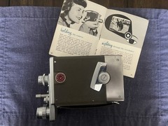 Bell & Howell Magazine Camera-200 16mm Non Reflex Movie Camera, Black