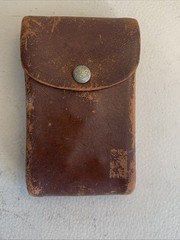 Vintage Eastman Kodak Folding Camera No. A-127 Vest Pocket Autographic + Case