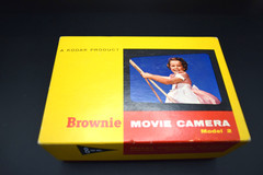Kodak Brownie Vintage 8mm Movie Camera II Model 2 13mm f/2.7 Lens USA-UNTESTED