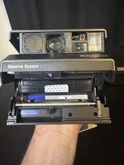 Polaroid Spectra System SE Instant Camera Black with Case, Film 2-Pack, Manual