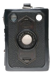 Zeiss Ikon Box Tengor 54 6×9 Film Camera Art Deco Goerz Frontar
