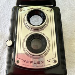 Clean condition, RARE Vintage 1950’s Reflex II PHO-TAK Twin Lens Box Camera