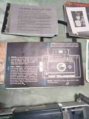 Vintage Polaroid Automatic 101 Land Camera w Case and Assessories UNTESTED
