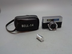 Vintage Bell 14 Subminiature Camera w/ Case & Sealed Roll Film