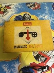 Vintage Kodak Instamatic 104 Color Outfit Original Box UNTESTED