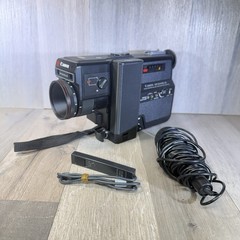 Canon AF 514 XL-S Super 8 Film Movie Camera Tested W/Accessories