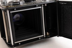 [Mint] Rolleiflex 3.5F White Face Xenotar 75mm f3.5 TLR Late Dual Lens Camera JP