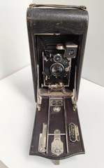 Scarce Antique Camera Eastman Kodak No3-A Special Model A w Zeiss Lens & Case AF