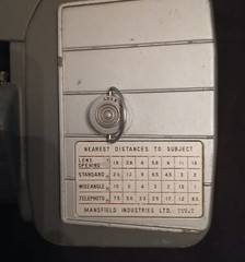 Vintage 1950’s 8mm Mansfield Meter Magic Video Camera