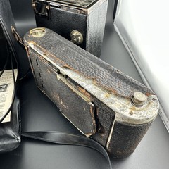3 Vintage Camera’s Home Decor Very Cool Design LOOK Untested kodak & Brownie