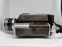 Kodak XL55 Super 8 Zoom Reflex Movie Camera Black w/ Case & Strap