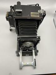 Graflex Speed Graphic 4×5 Folding Camera w/ Prontor-SVS, Polaroid Lens