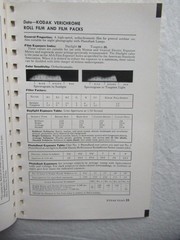 Eastman Kodak Films Photographic Properties Data Book Brochure Rochester NY 1947