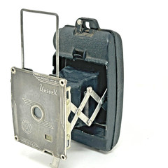 1938 Art Deco folding pocket vest Camera antique vintage nice UNIVEX model AF-4