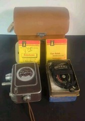 Bell & Howell 172 8mm Movie Camera w/ Case / Film/ Exposure Meter/Case untested