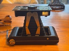 Vintage Eastman Kodak Jiffy Six-16 Folding Strut 616 Film Camera