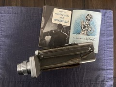 Bell & Howell Magazine Camera-200 16mm Non Reflex Movie Camera, Black