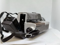 Kodak XL55 Super 8 Zoom Reflex Movie Camera Black w/ Case & Strap