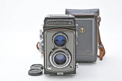 Yashica-A TLR Medium Format Camera Very Good Film Camera Grey JP