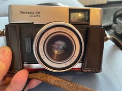 Vintage FERRANIA 3m 3025 Camera + MicroFlash-S Ferrania 3m