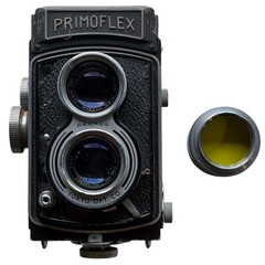 PRIMOFLEX Twin Lens Reflex Camera Black – Vintage Japanese – JP