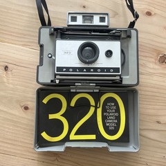 Vintage Polaroid Automatic 320 Land Camera Case With Manual