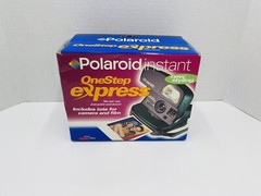 POLAROID 600 ONE STEP EXPRESS GREEN, INSTANT FILM CAMERA NEW SEALED B-4