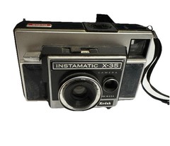 Kodak INSTAMATIC X-35 Film Camera Vintage – Untested For Parts Photography Film