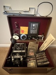 Folding Accordion Brand Camera Co. Prontor Polaroid Alphax 545 Land Film Holder