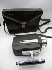 Vintage Bell & Howell Super Eight Movie Camera w/ Original Leather Case
