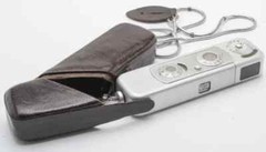 Minox B Subminiature Spy Camera Complan 15mm f/3.5 Lens Leather Case Rare