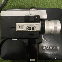 Canon Zoom 518 Super 8 Movie Camera – untested but motor is running!