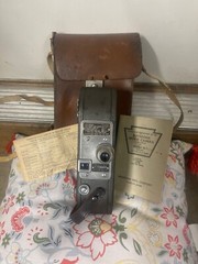 Keystone Model A-7 16mm Movie Camera With Original Instructions