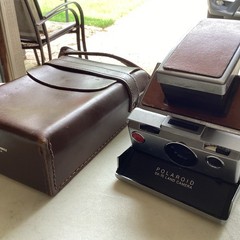 POLAROID SX-70 LAND Camera , Sx-70 Folding Camera – Working! w/ Leather Case