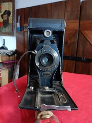 Antique Kodak NO 3-A Folding Autographic Brownie Camera