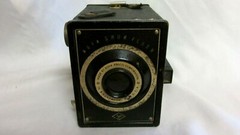 VINTAGE 1940s AGFA SHUR FLASH CAMERA