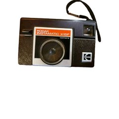 KODAK INSTAMATIC X-15F POINT & SHOOT 126 FILM CAMERA VINTAGE ORIGINAL WORKS