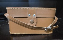 VINTAGE ANTIQUE ARGUS 50 MM COATED CINTAR CAMERA WITH CASE