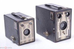 ✅ KODAK BROWNIE SIX-16 JR. & SIX-20 JUNIOR. 616 & 120 ROLL FILM ART DECO CAMERAS