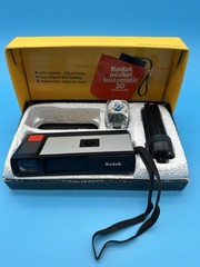 Vintage 1972 Kodak Pocket Instamatic 20 Camera Outfit, As Is, Not Tested