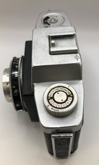 Graflex Century 35A 35mm Film SLR Camera w/ Prominar 45mm f3.5 Kowa and Case