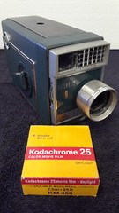 Kodak Automatic 8 Movie Camera Bundle w/ NIB Film, and Film Inside!