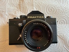 Vintage Praktica MTL 35mm SLR Camera w/ Pentacon Auto 50mm f/1.8 MC M42 Lens