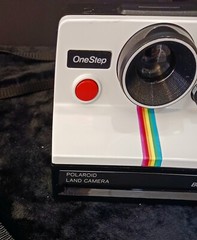 Vintage Polaroid BC Series Land Camera Instant Rainbow One Step Untested