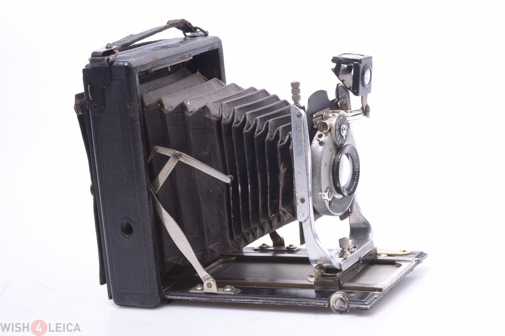 ✅ WUNSCHE MINIMAL DEMARIA LAPIERRE ‘ICA’ 9X12CM FOLDING BED PLATE CAMERA & LENS
