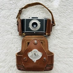 Kodak Flash Bantam Film Kodachrome Il (daylight) Camera W/ Case