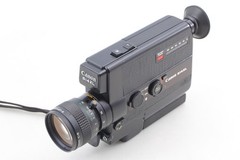 Overhauled[MINT w/Case]Canon 514XL Super 8 8mm Movie Film Camera F1.4 From JAPAN