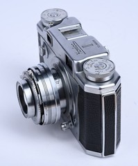 Vintage Konica II 35mm Rangefinder Camera Hexanon 50mm f/2.8 Japan