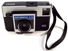 Vintage Kodak Instamatic X-15 Camera, Film Camera